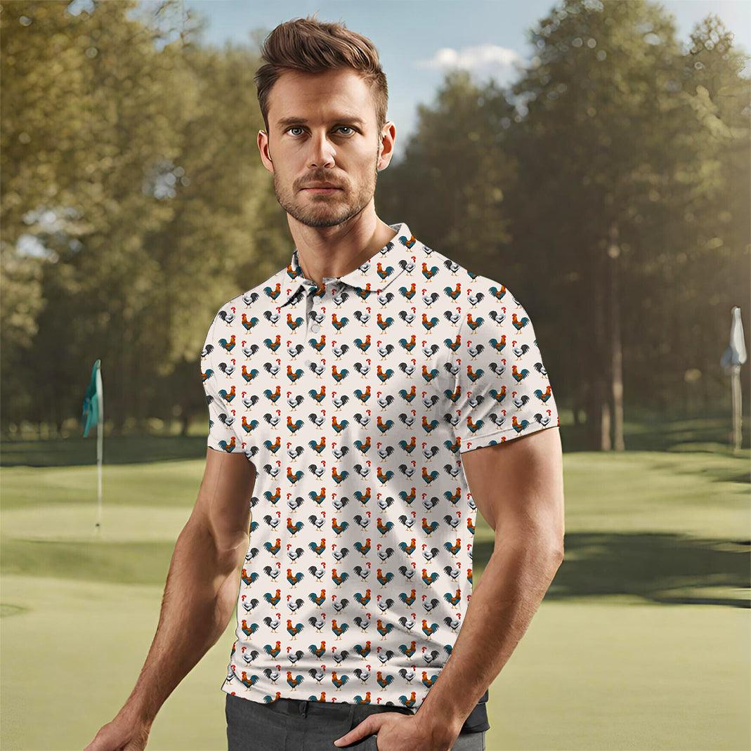 Men's Golf Polo Shirts Mr. Cocky