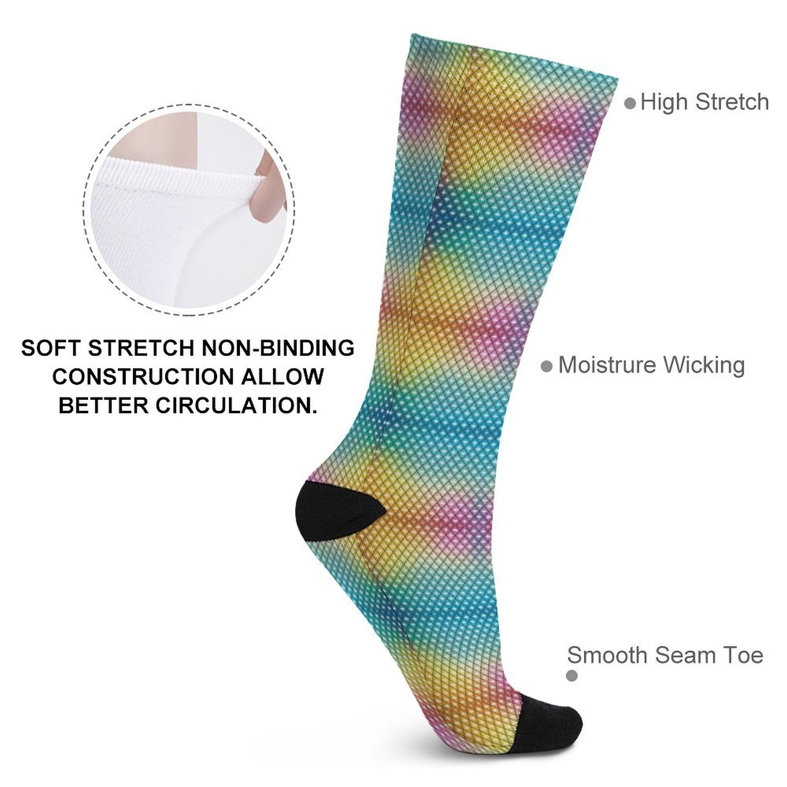 Poker and Casino Prined socks Gifts for Men Women