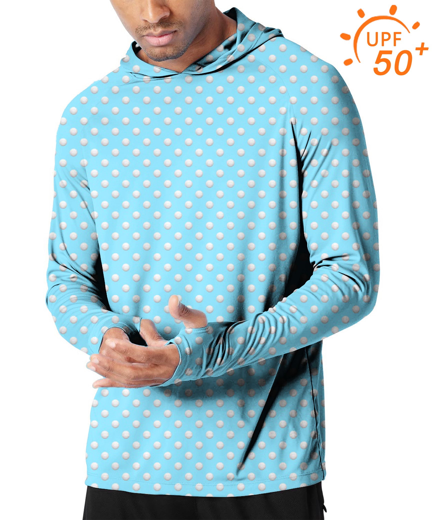 Men's Outdoor Golf ball Golf Sun Protection Slim Fit hoodies