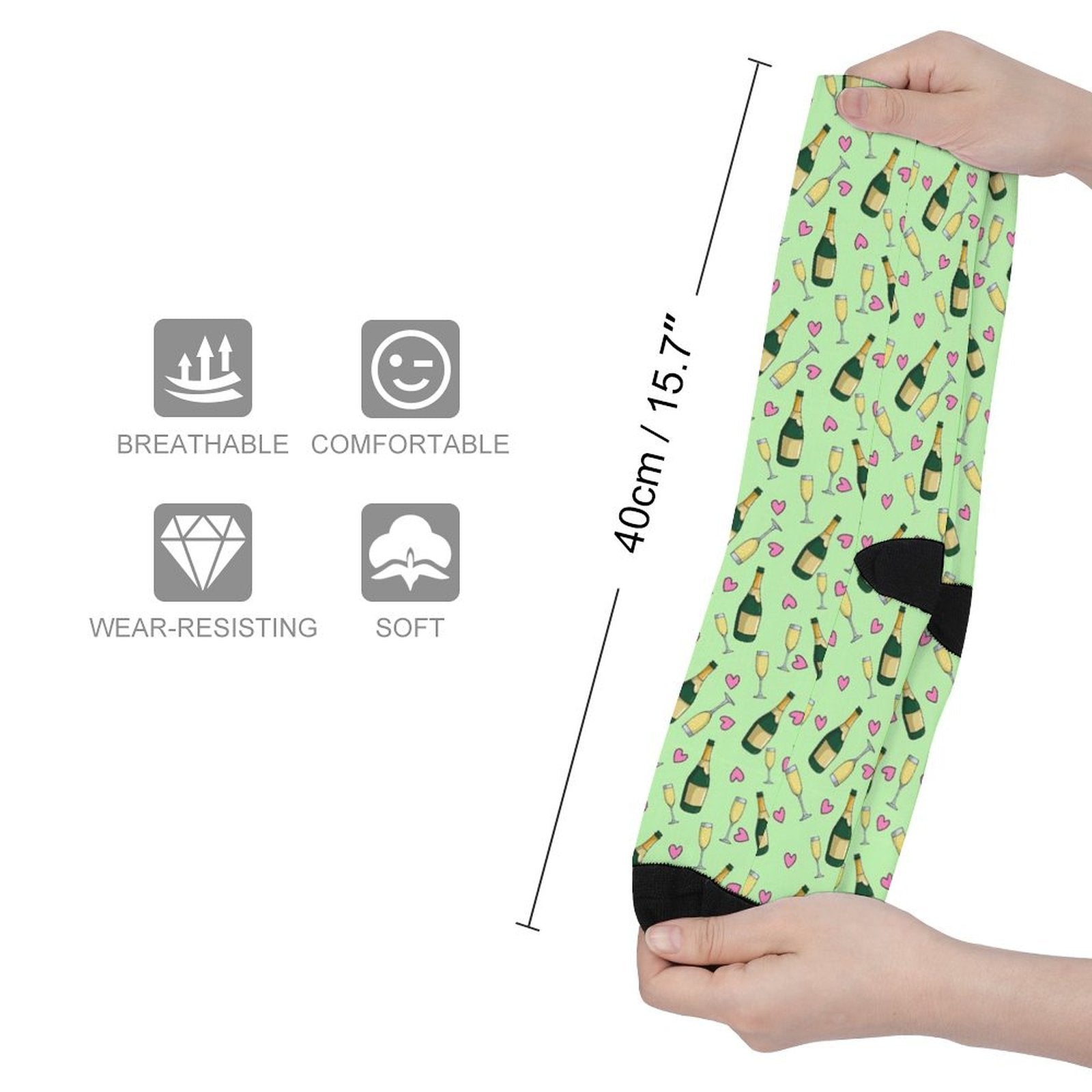 Friday Feeling Prined socks Gifts for Men Women