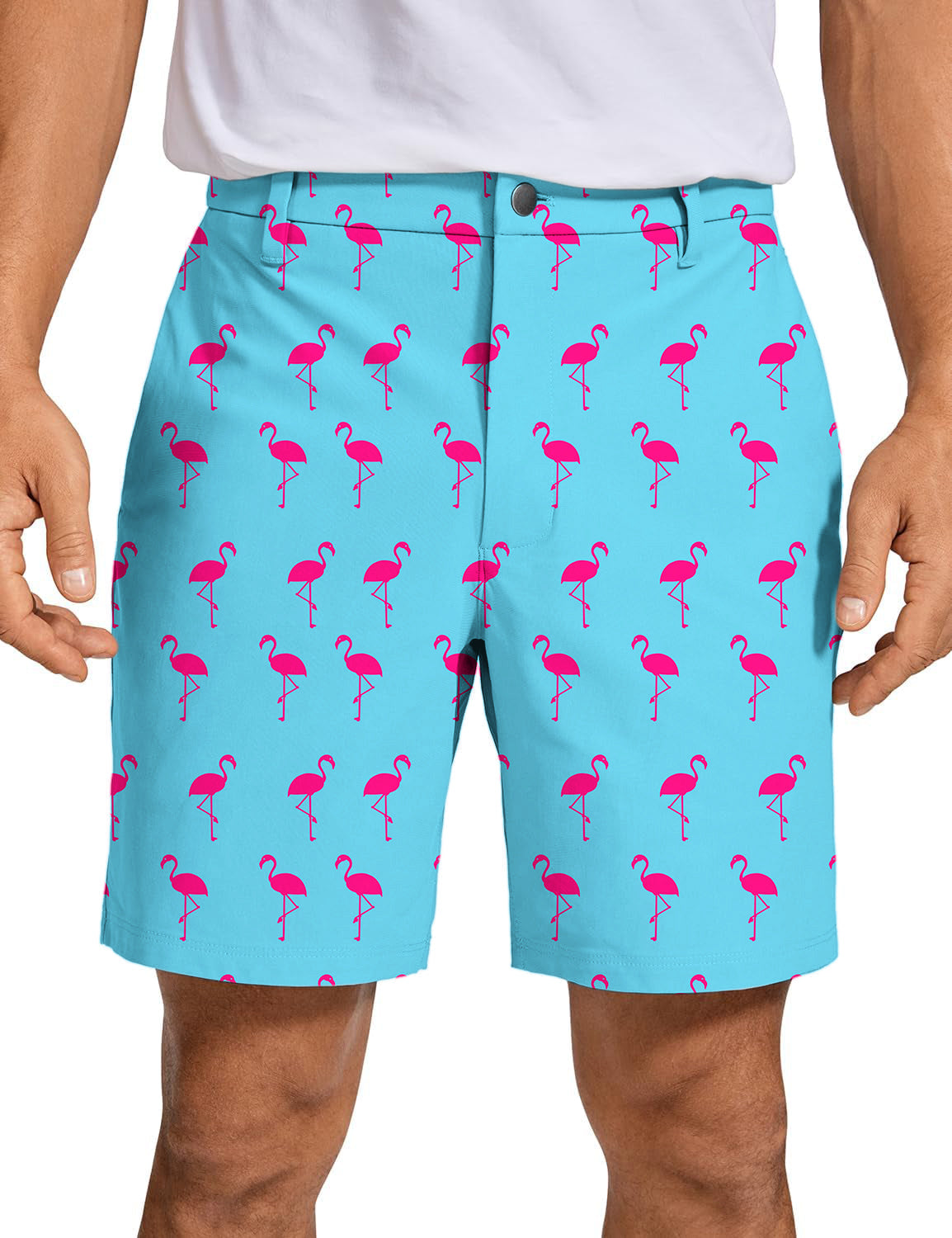 Men's flamingo Golf Shorts