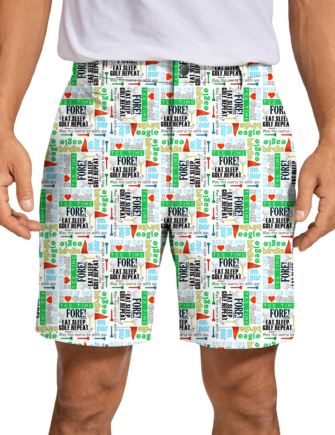 Men's I love golf Golf Shorts