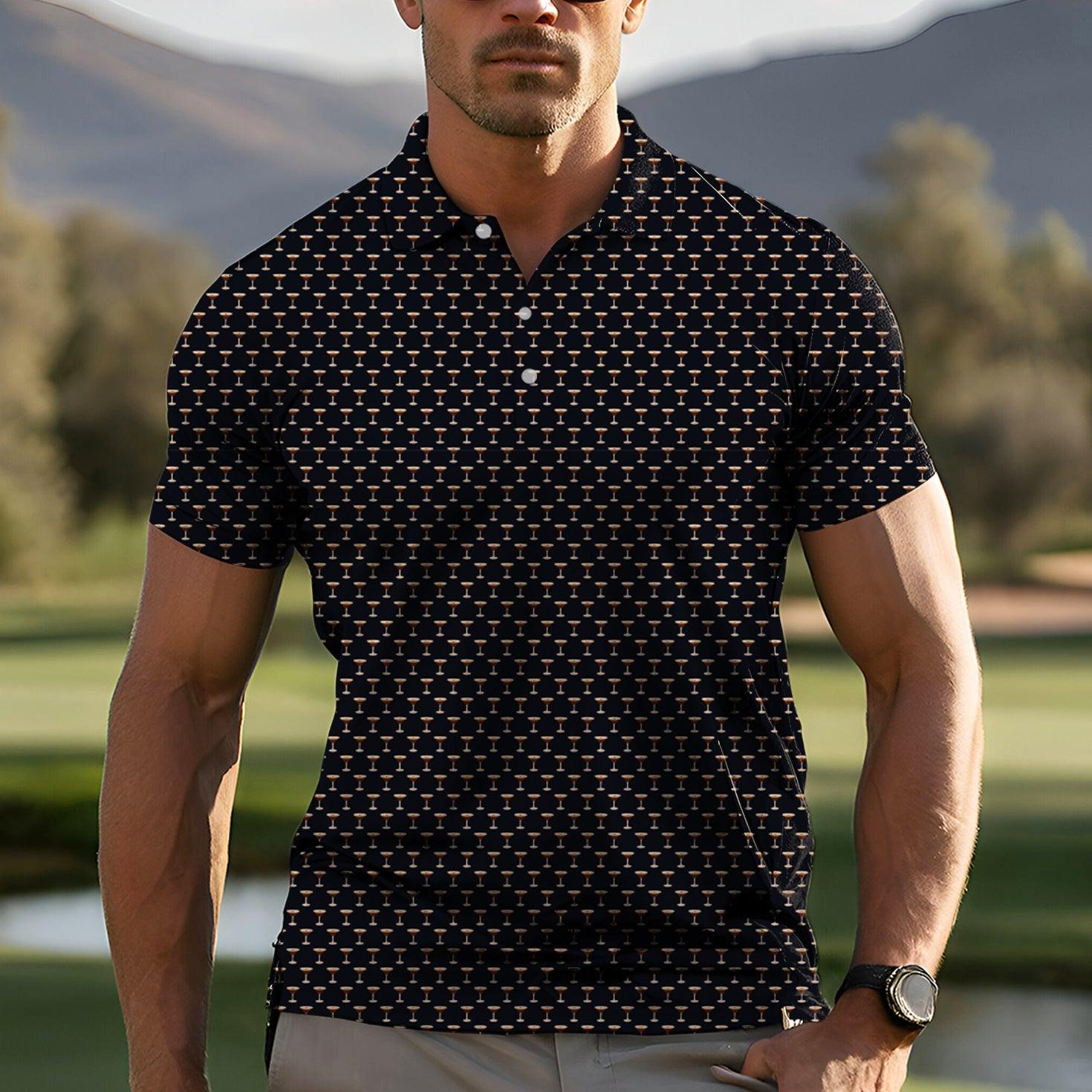 Men's Espresso Martinis golf polo