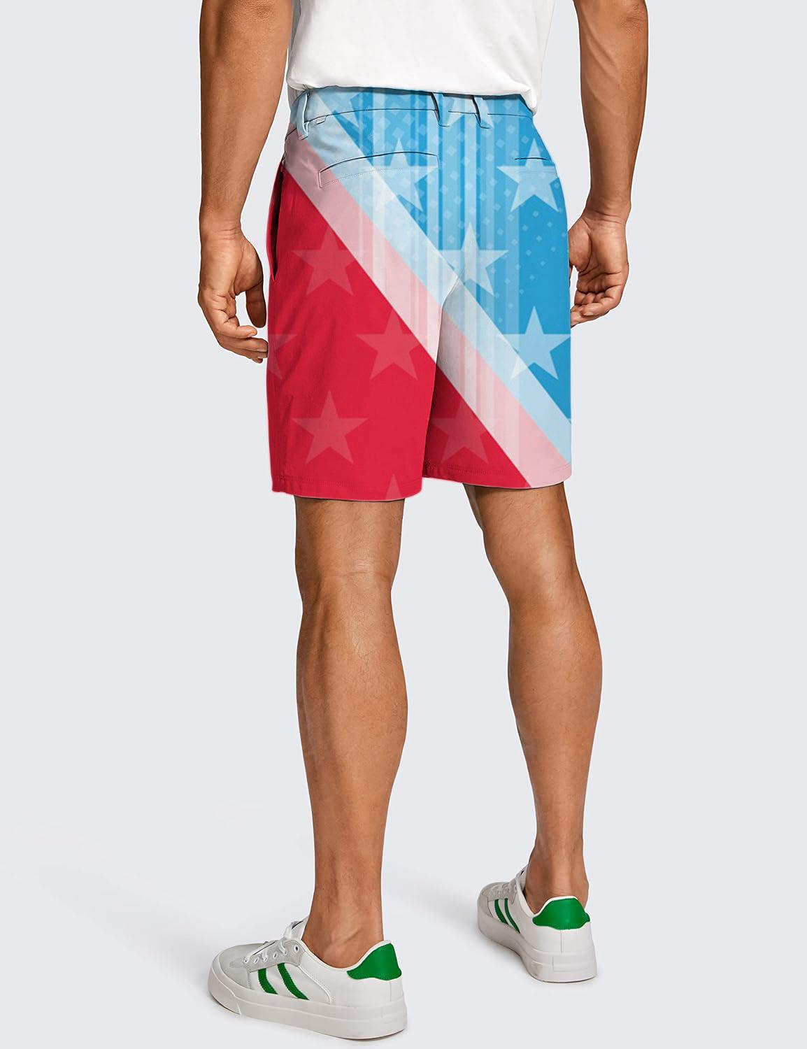 Men Team USA Golf Shorts