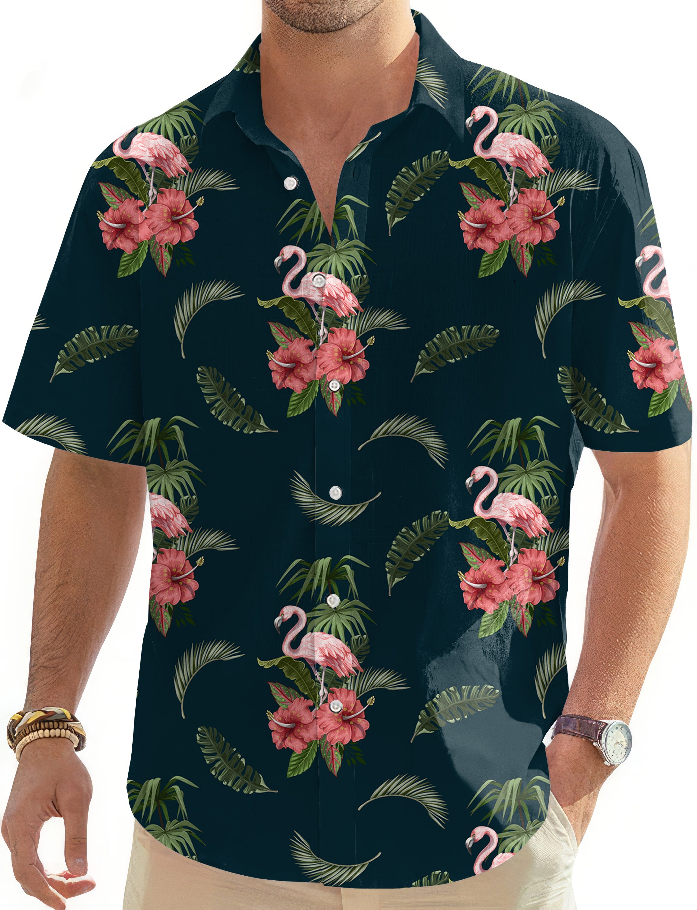 No Ka Oi Men's Golf Hawaiian Shirts Button Down Shirt