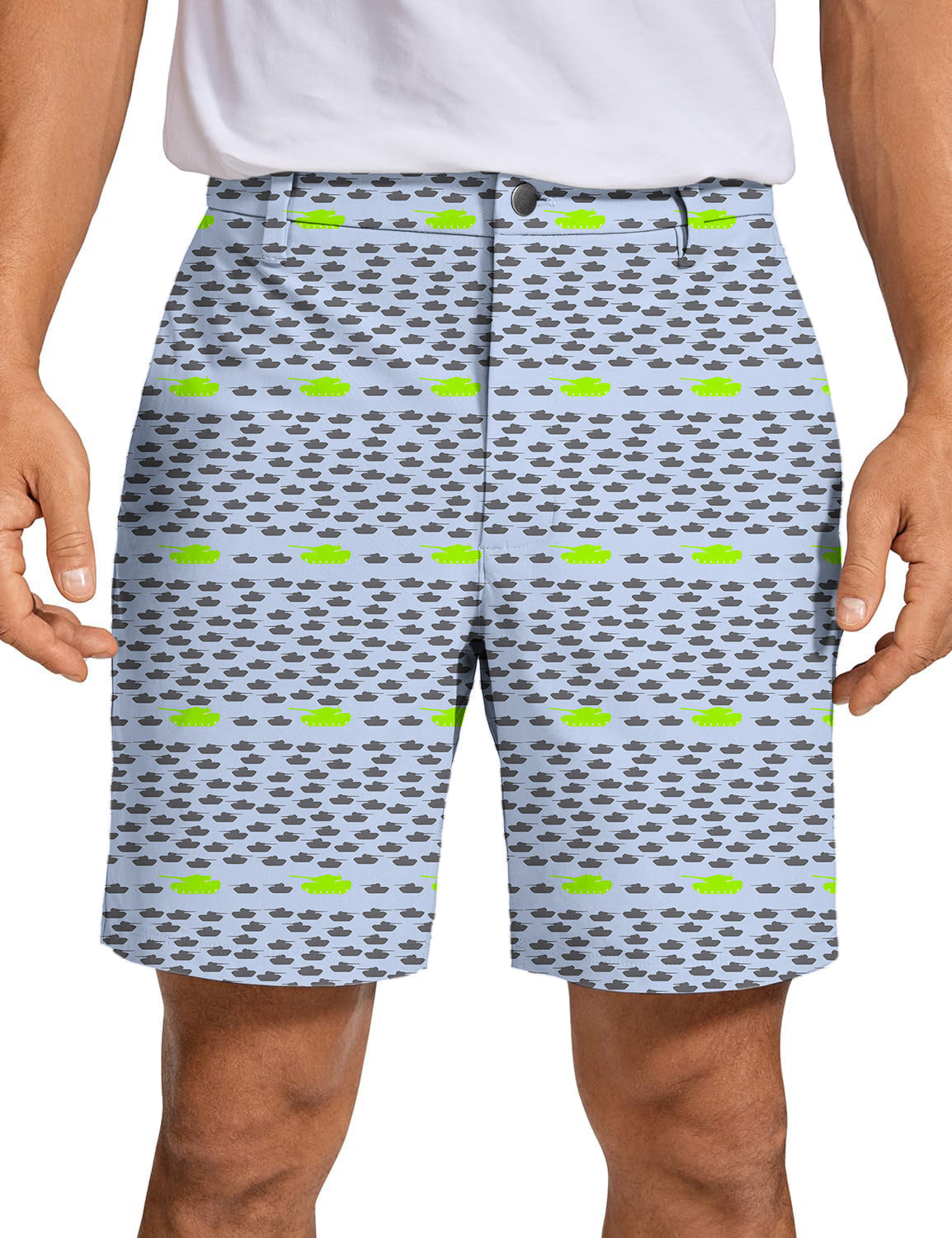 Men's Tank Group Golf Shorts