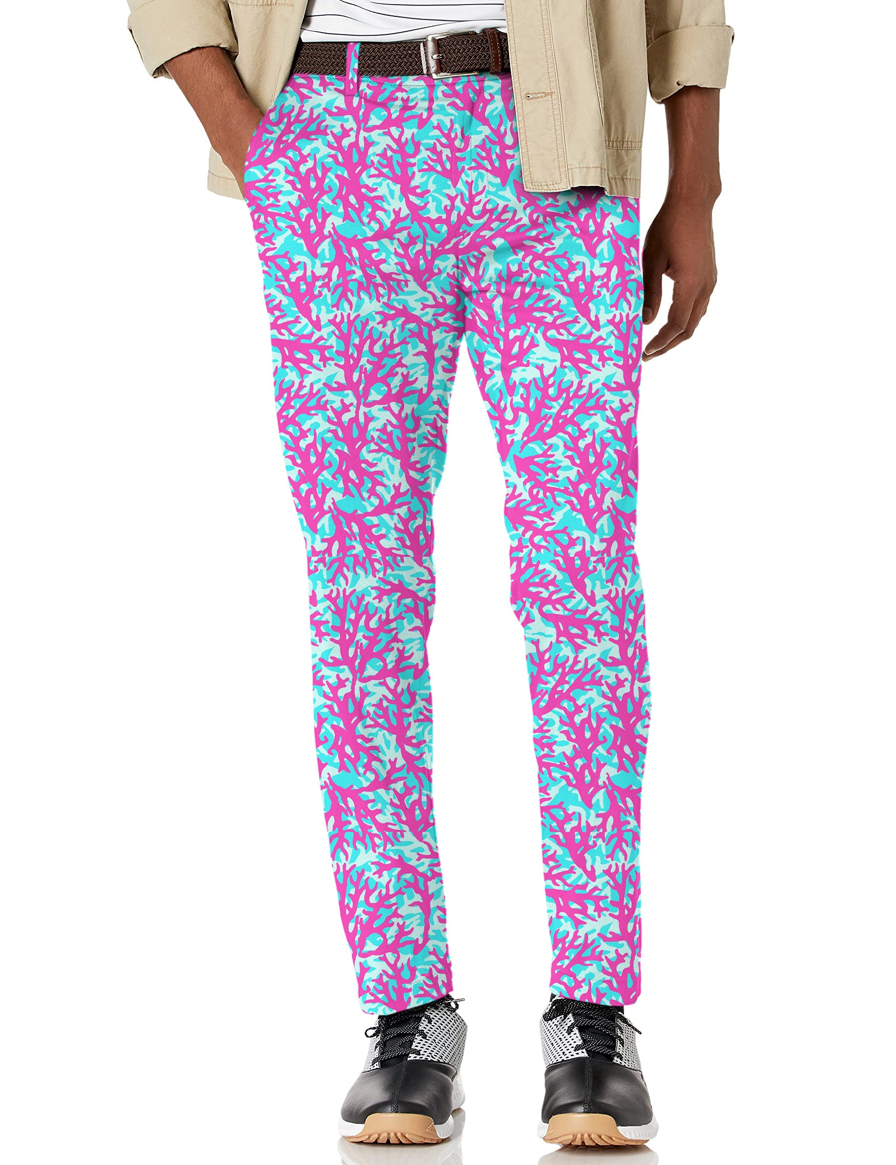 Men's Coral Reef Stretch Golf pantss trousers