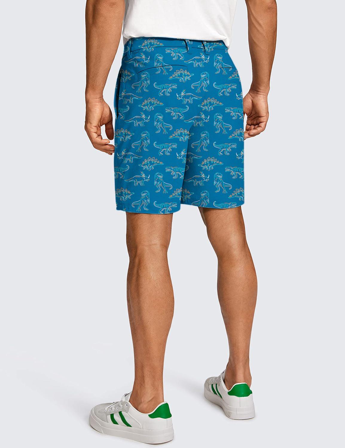 Men Dinos Golf Shorts