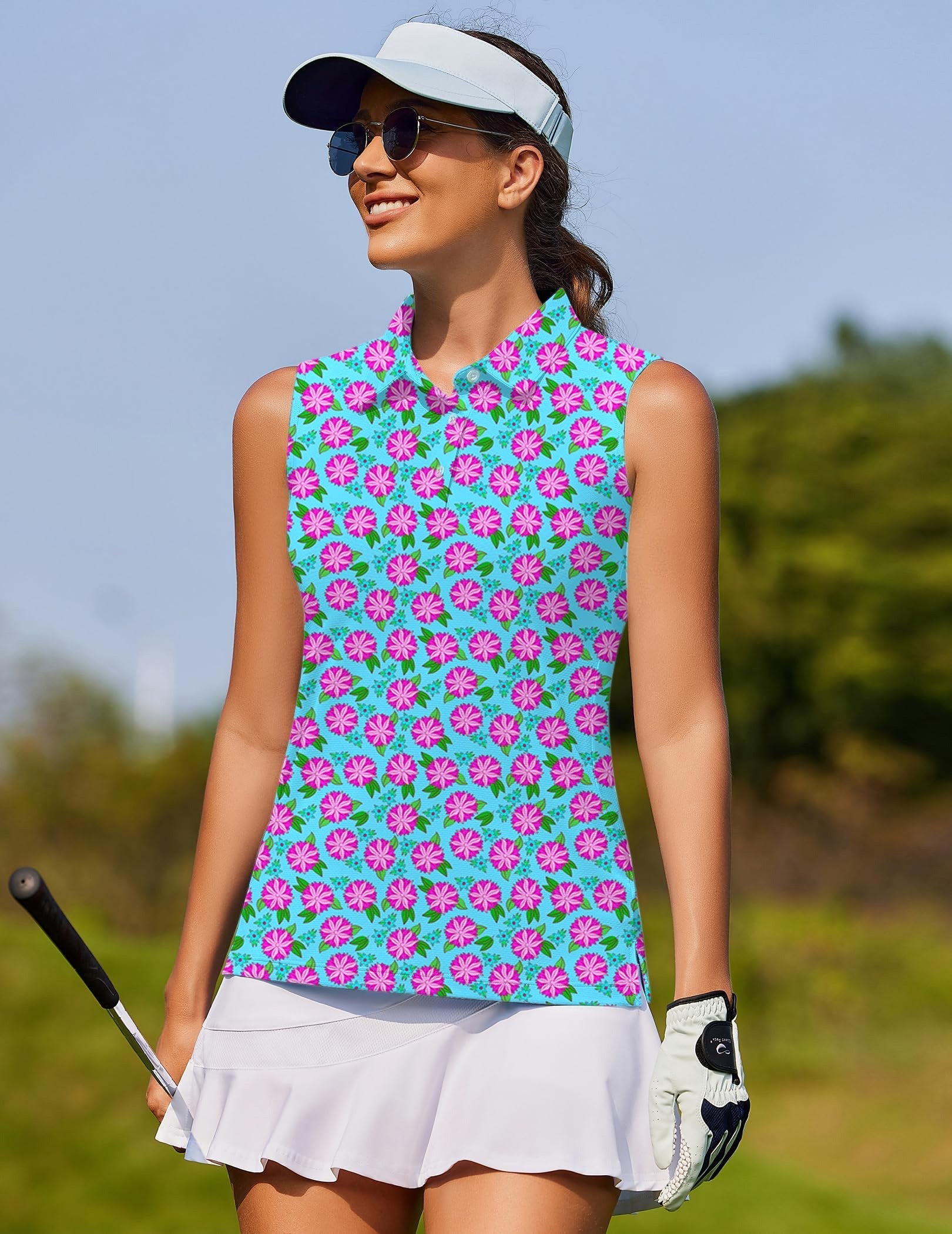 flower-Women's golf
