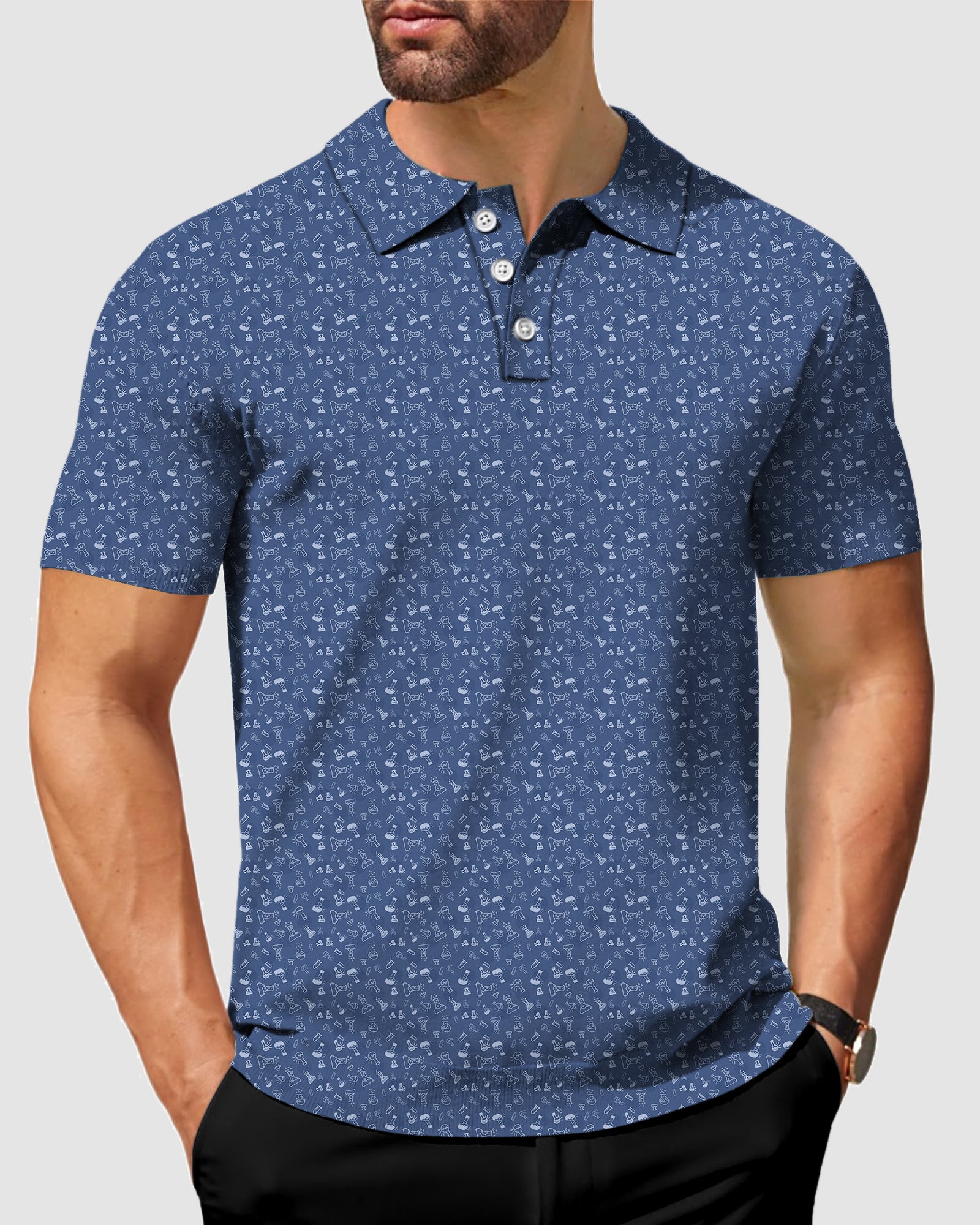 Men's laboratory Polo