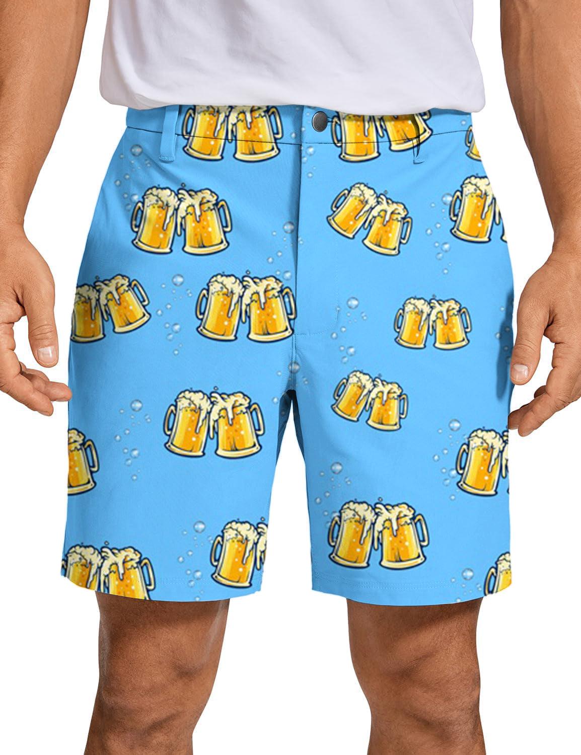 Men Cheers! Golf Shorts