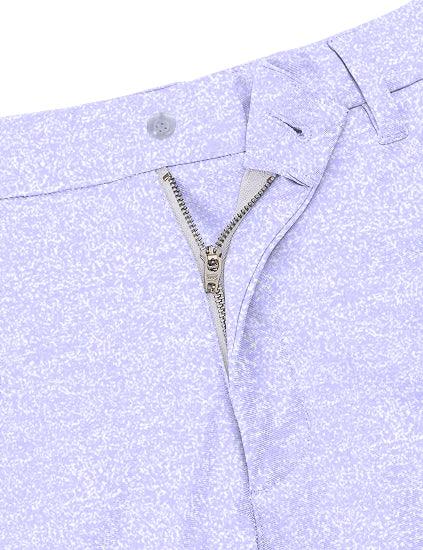 Men Lavender Links Golf Shorts