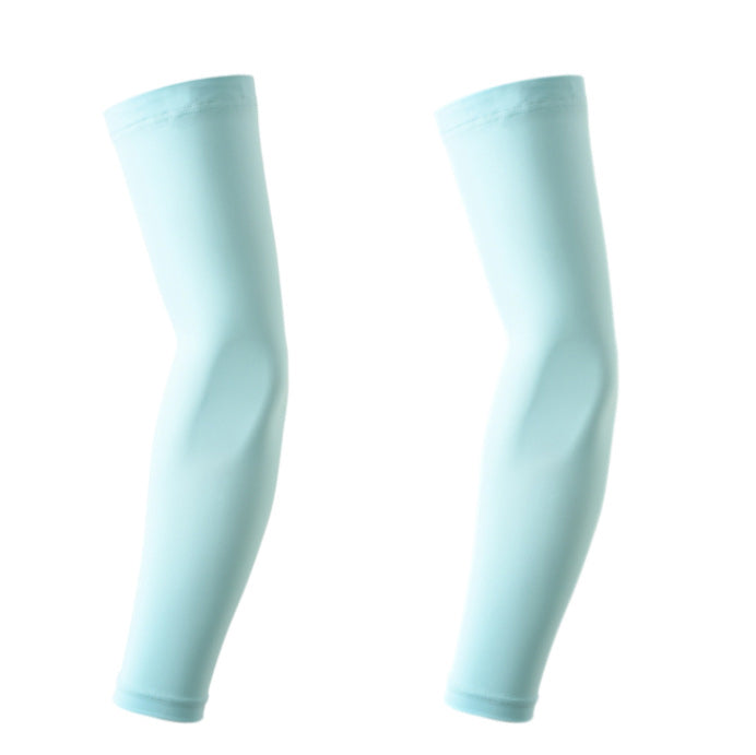 Unisex Ice Silk Sun Protection Arm Sleeves UPF50+ UV Block Thin Breathable Cooling Golf Sports Arm Covers UV Outdoor Protection Series