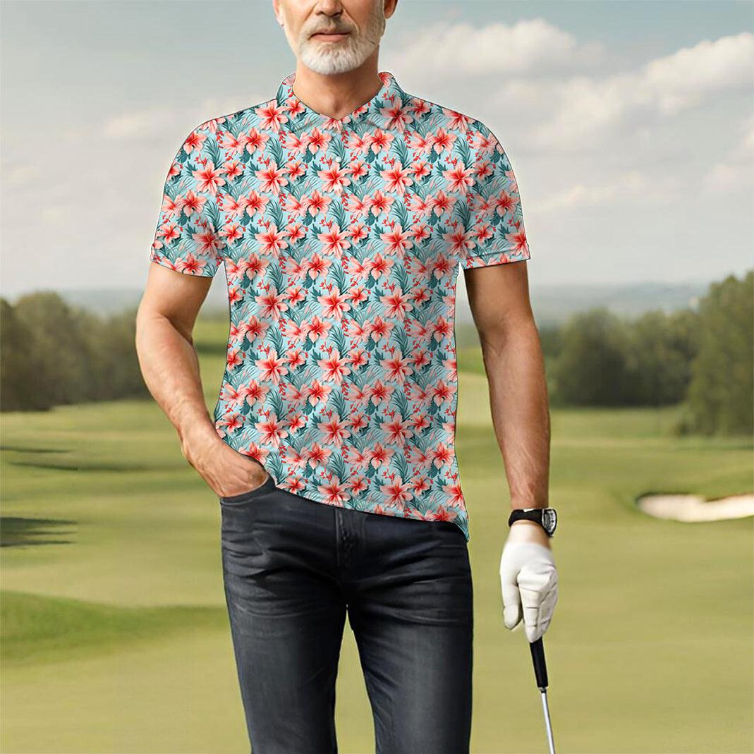 Men's Tropical Course golf polo