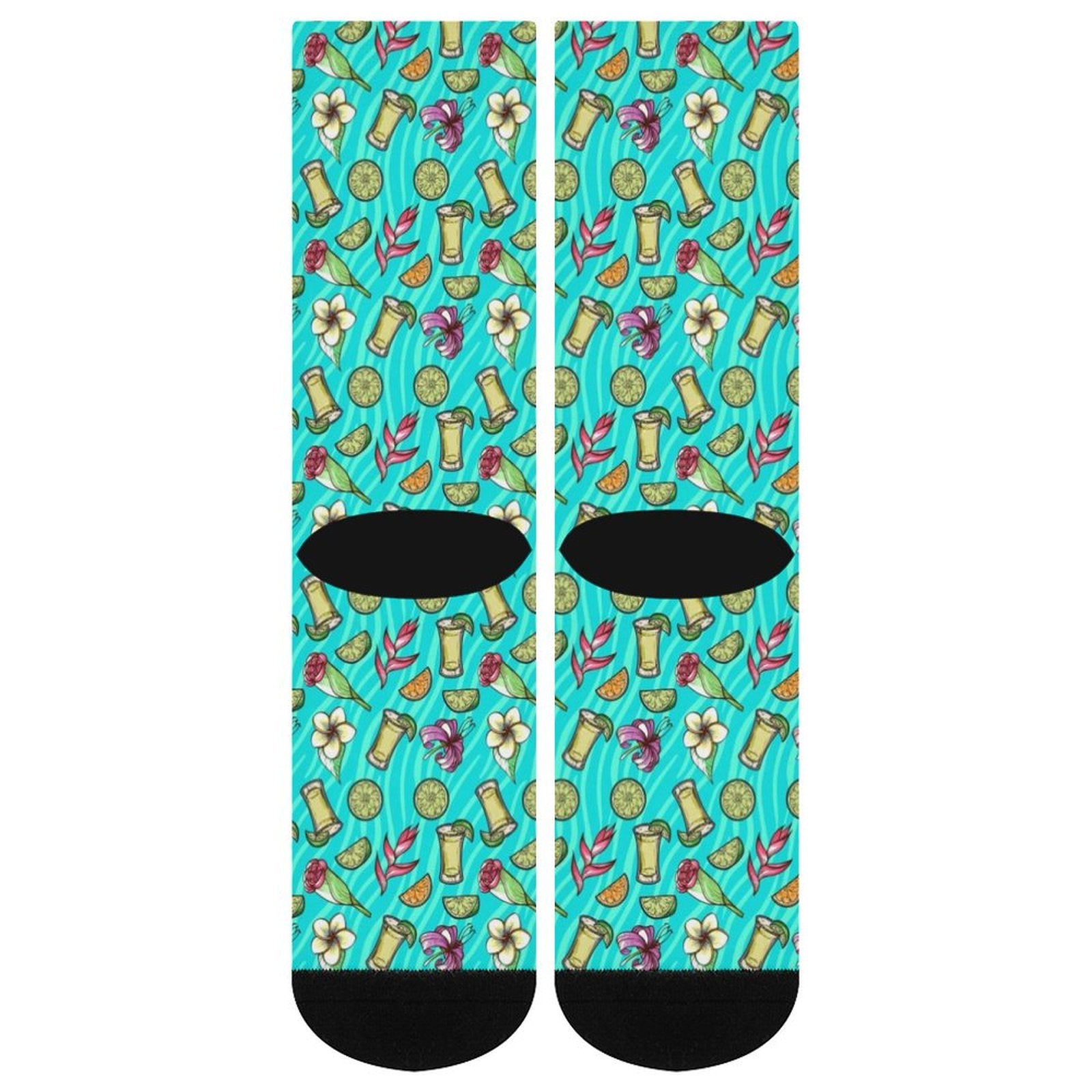 Agave Greens Prined socks Gifts for Men Women