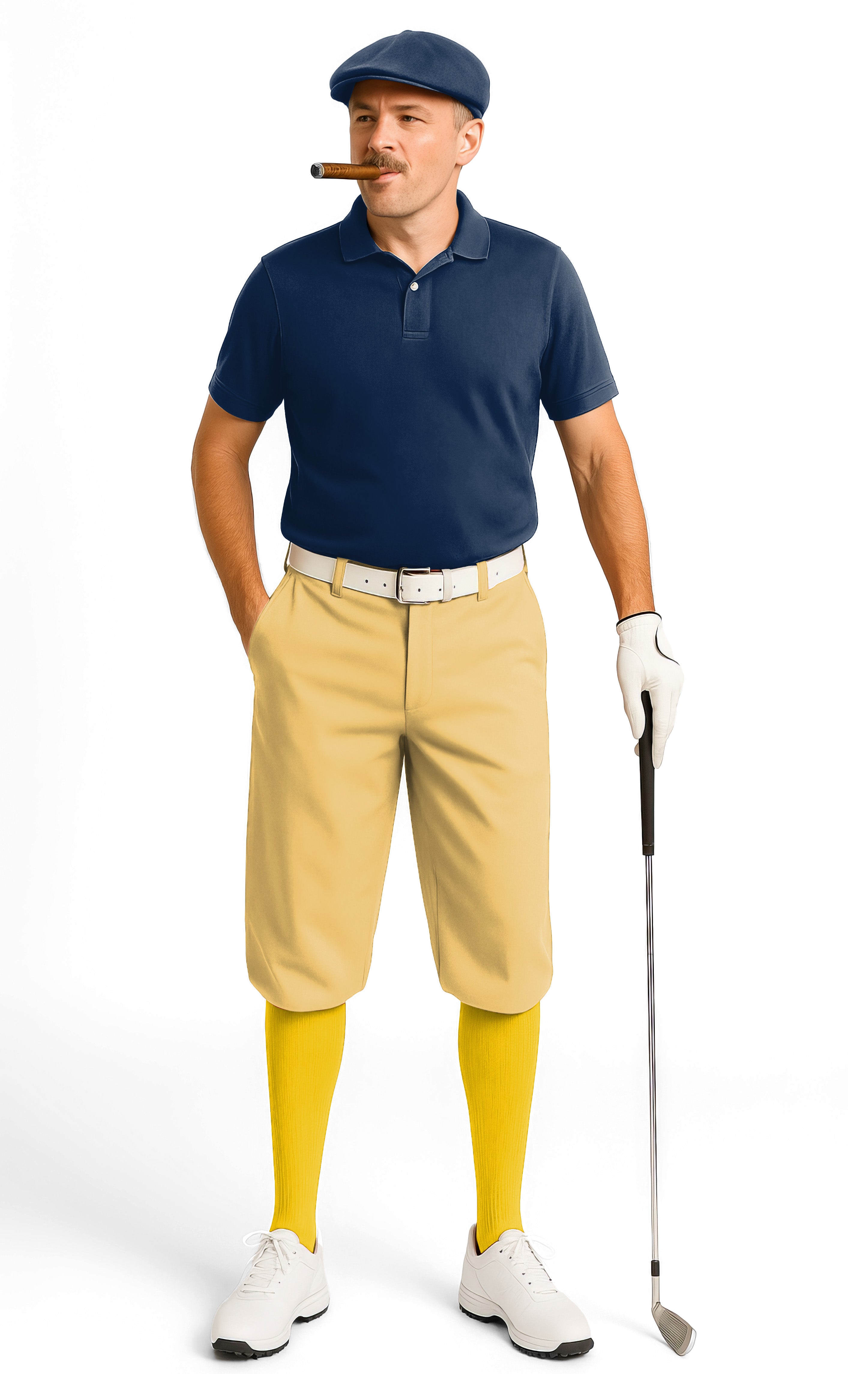 pure sand-Men's Golf Knickers Pants