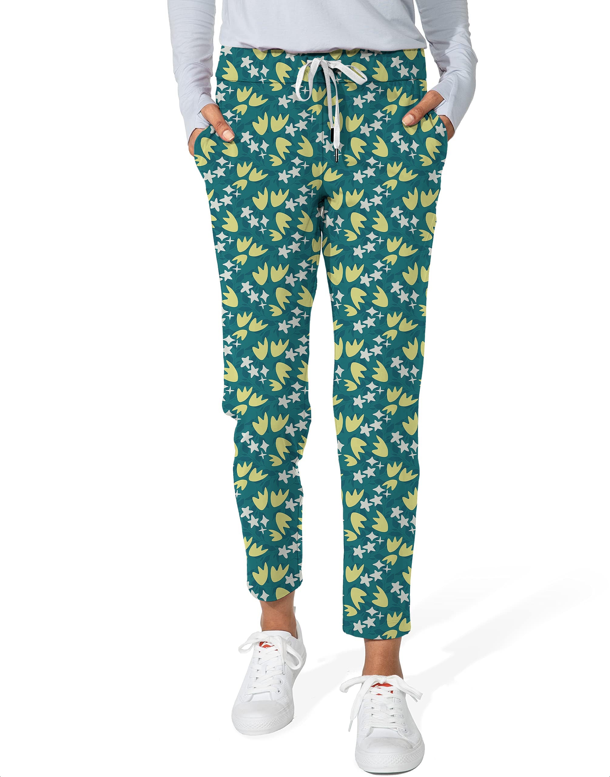 Pro Player-Women's 7/8 Stretch Ankle Golf Pants