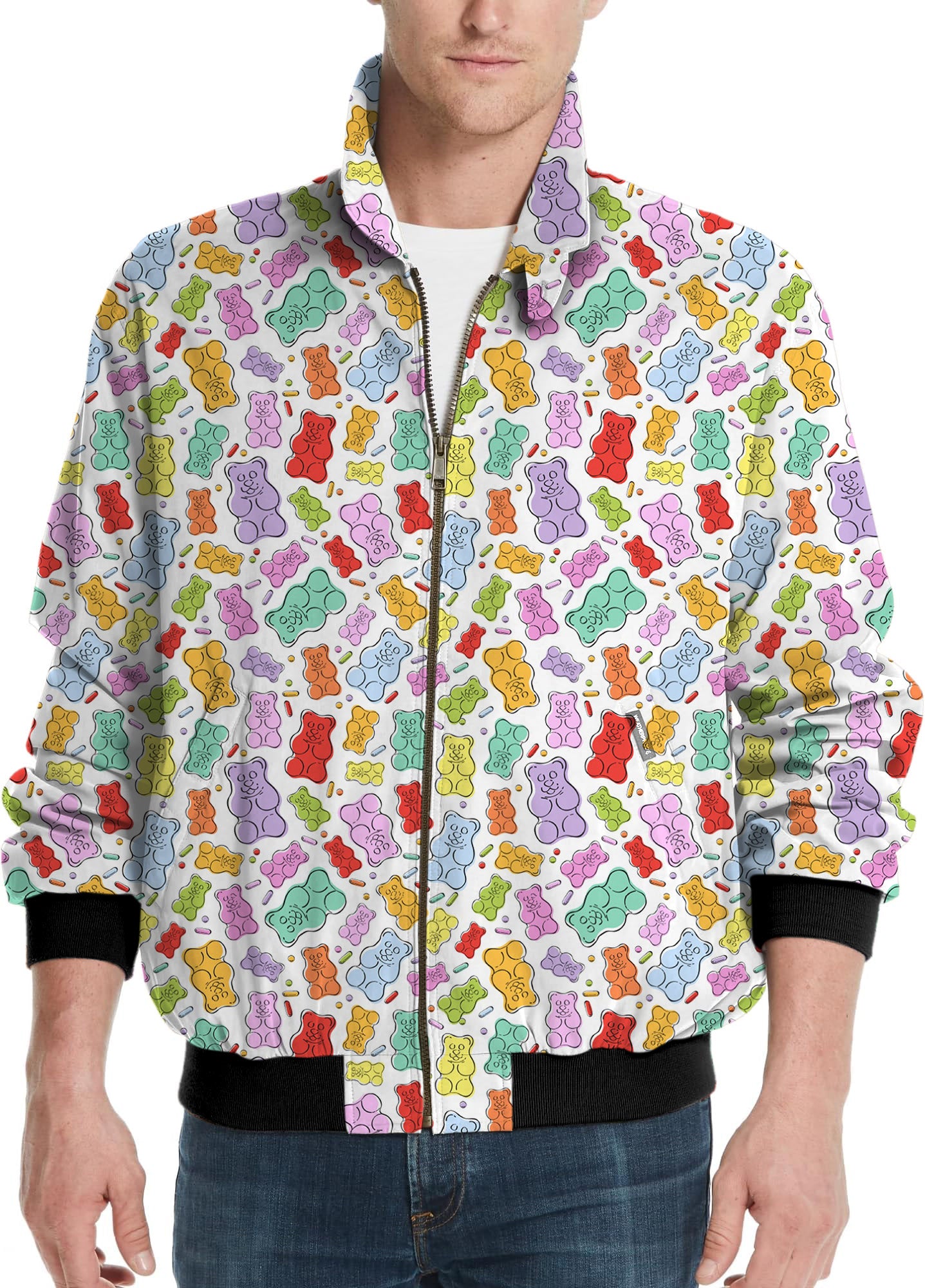 Gummy Bears-Men's Golf Windbreaker Light Jacket