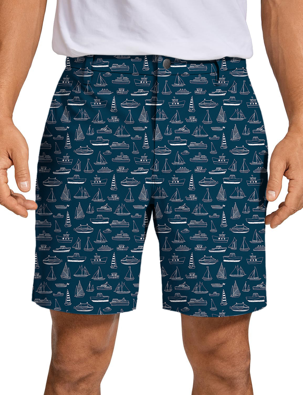 Men's Sailboat Fleet Golf Shorts