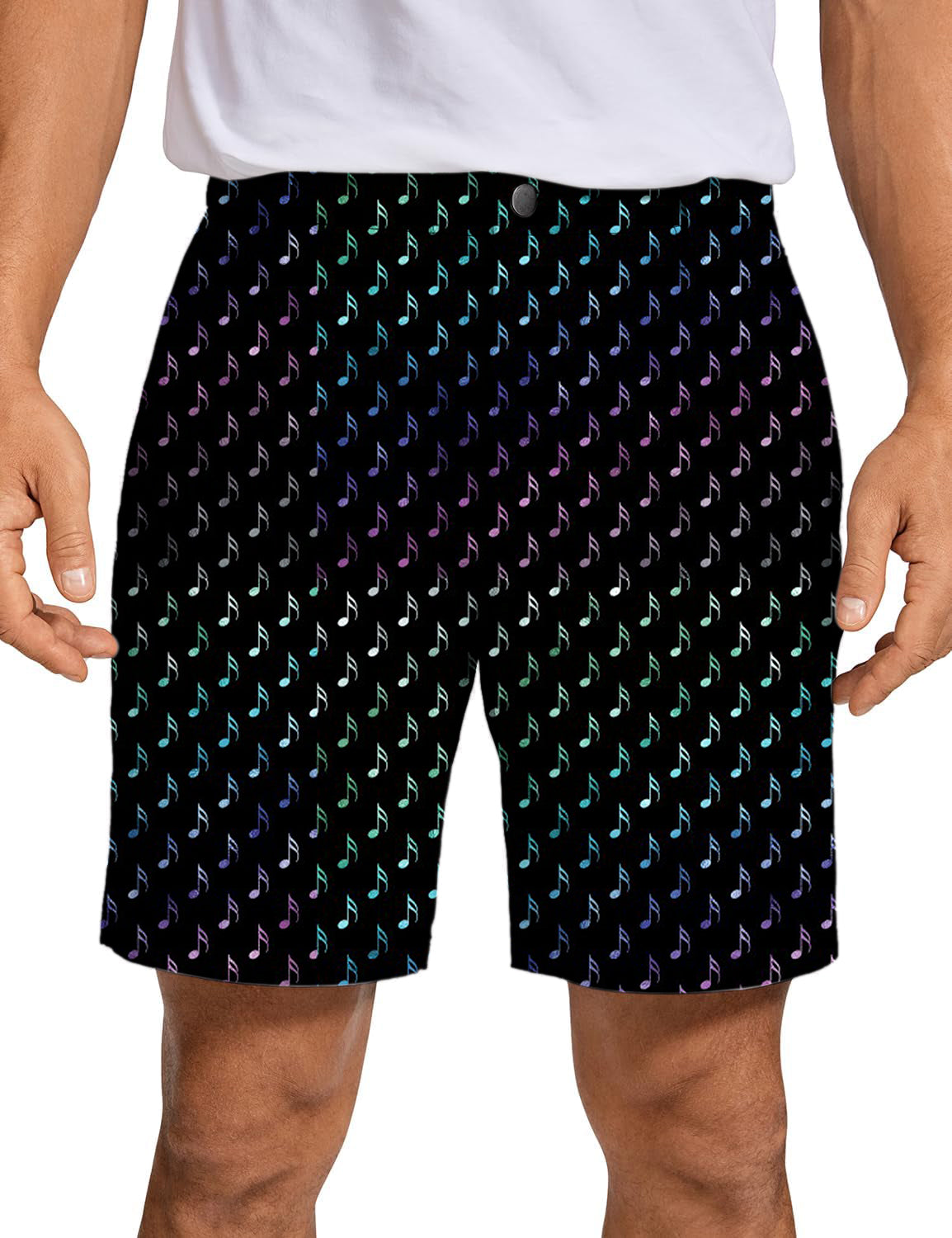 Men's Score Gradient color Golf Shorts