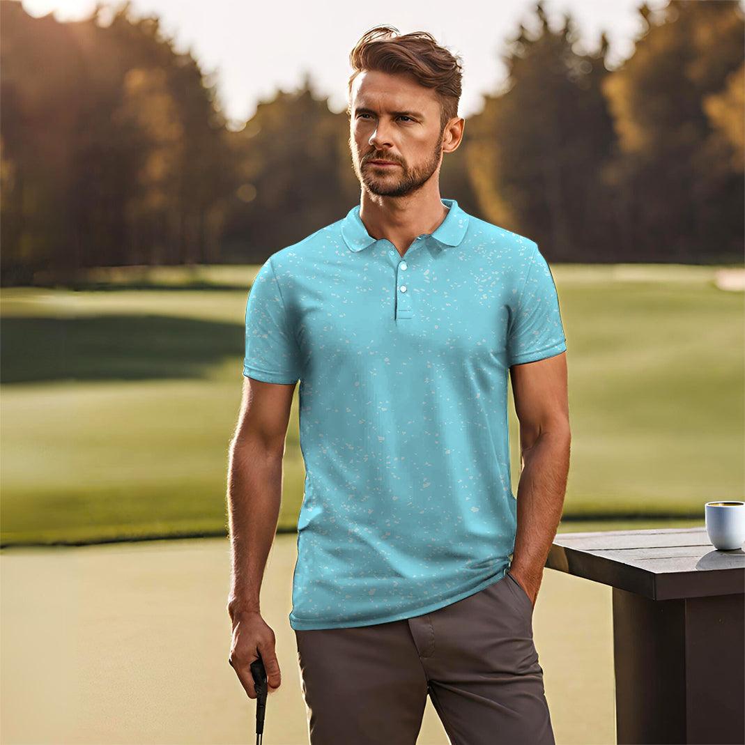 Men's Two tone golf polo