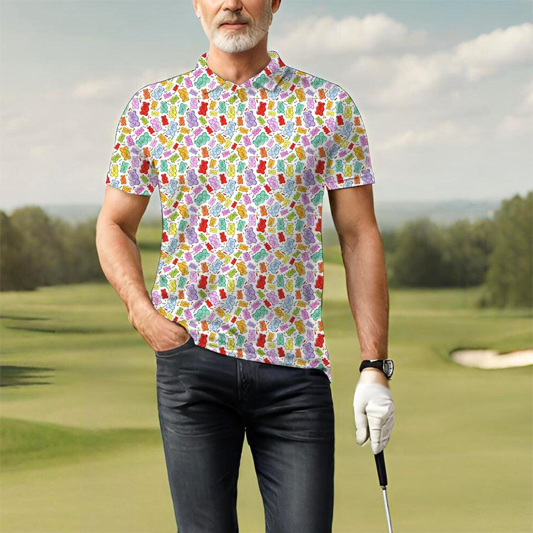 Men's Gummy Bears golf polo