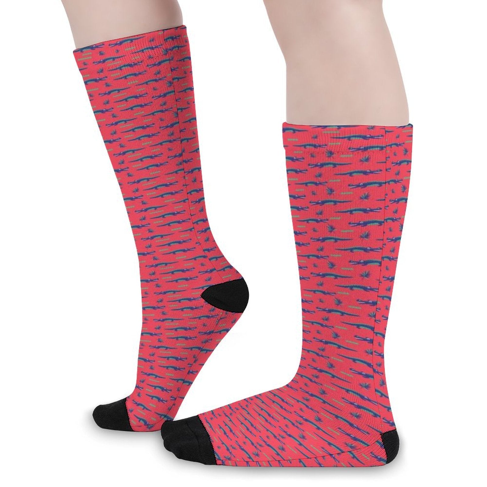 Alligator's Got My Ball Prined socks Gifts for Men Women