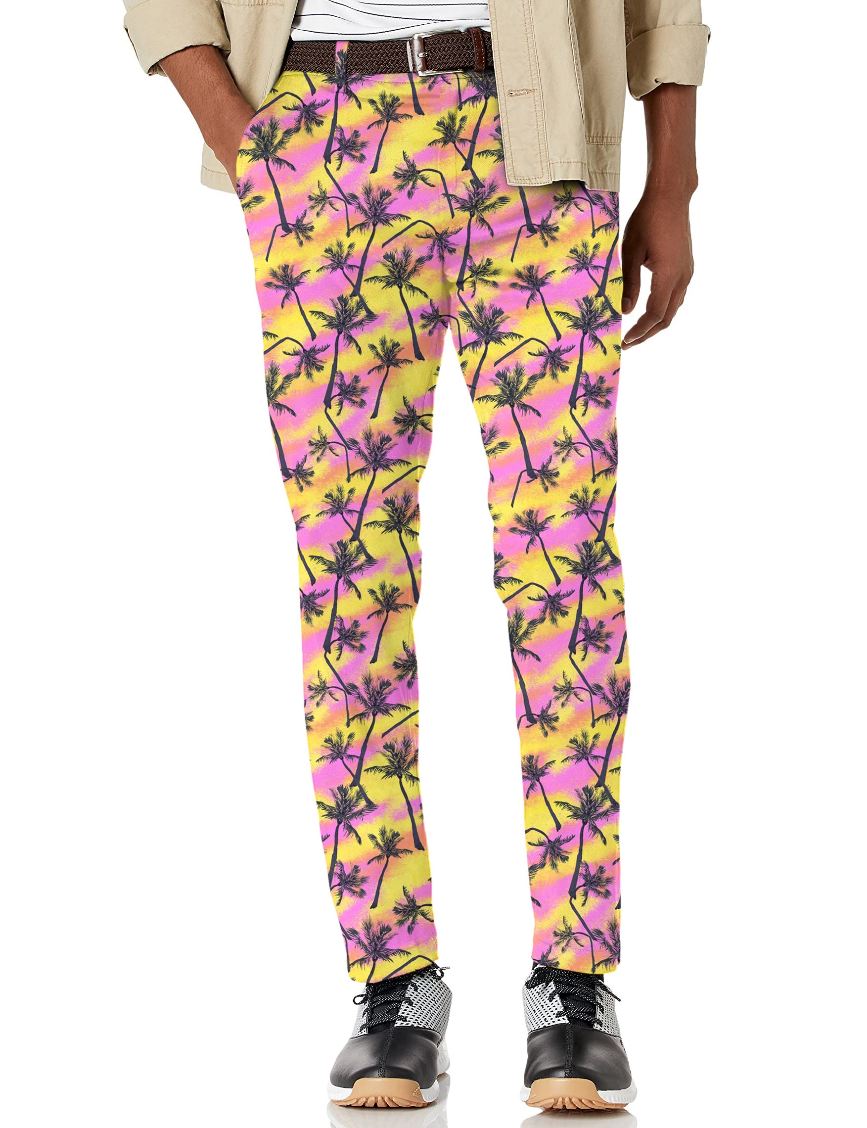 Men's GRAPHIC PRINT Stretch Golf pants