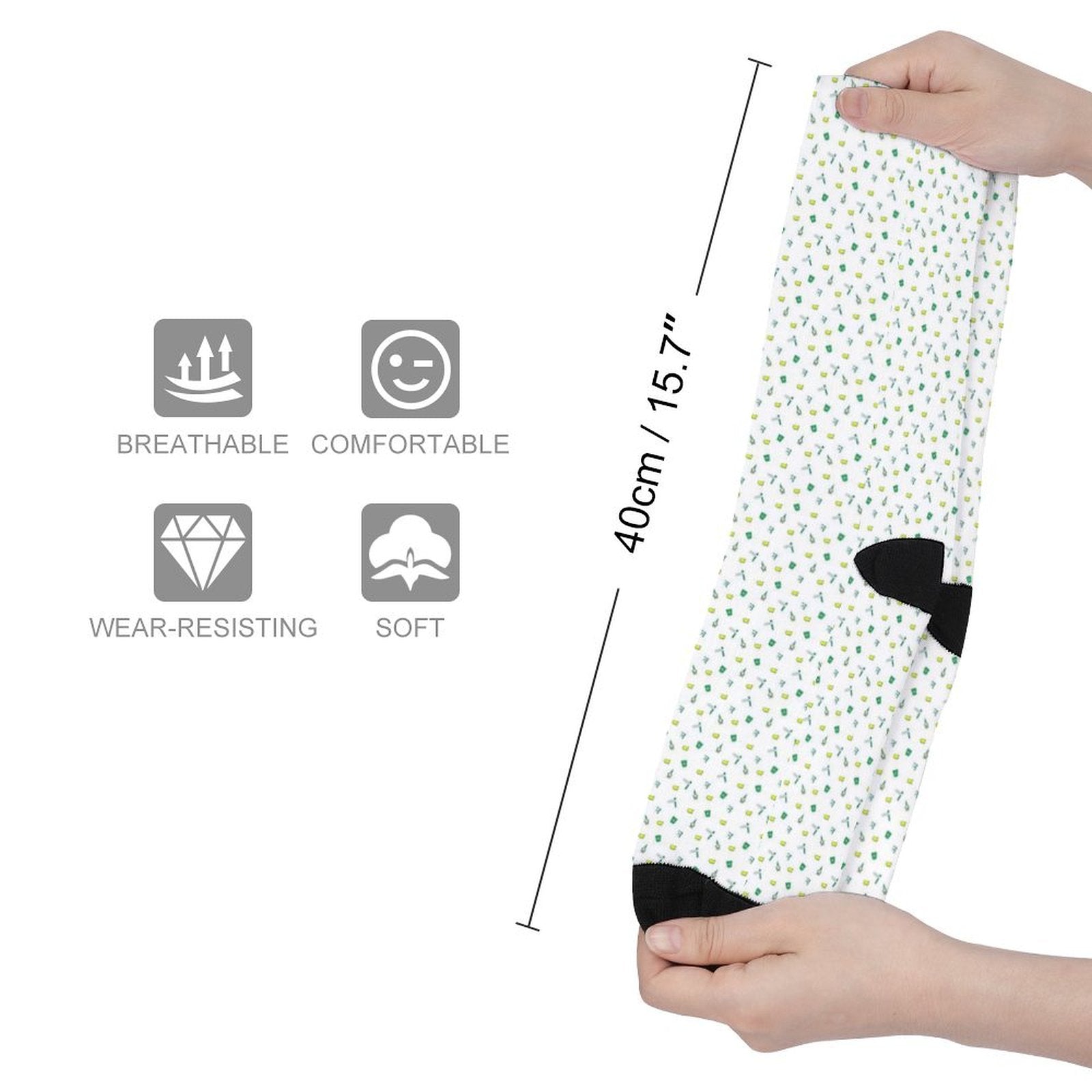 Master Lightweight Summer Prined socks Gifts for Men Women