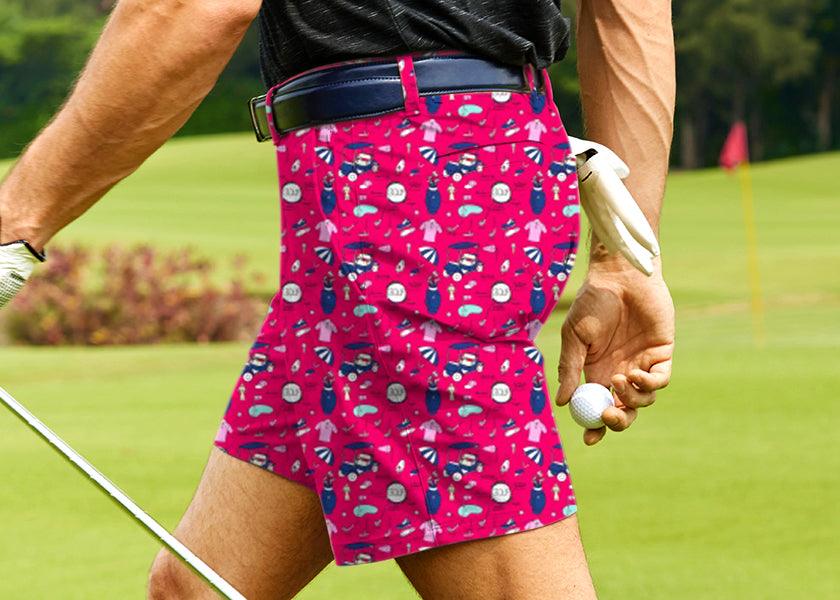 Men Cart Cruising Golf Shorts