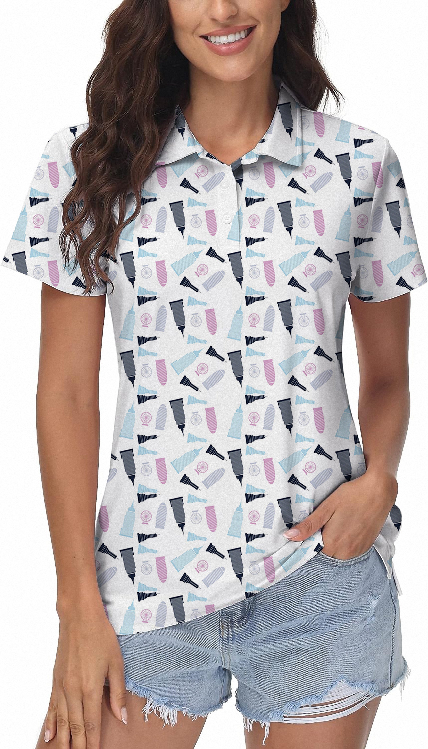 limited edition Empire State Building Women's Golf Polo