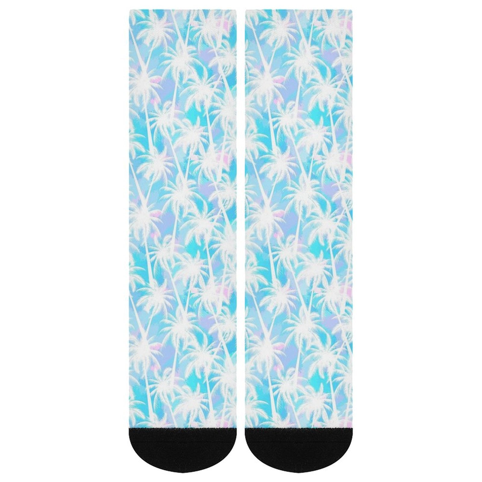 Jungle Palm tree Prined socks Gifts for Men Women