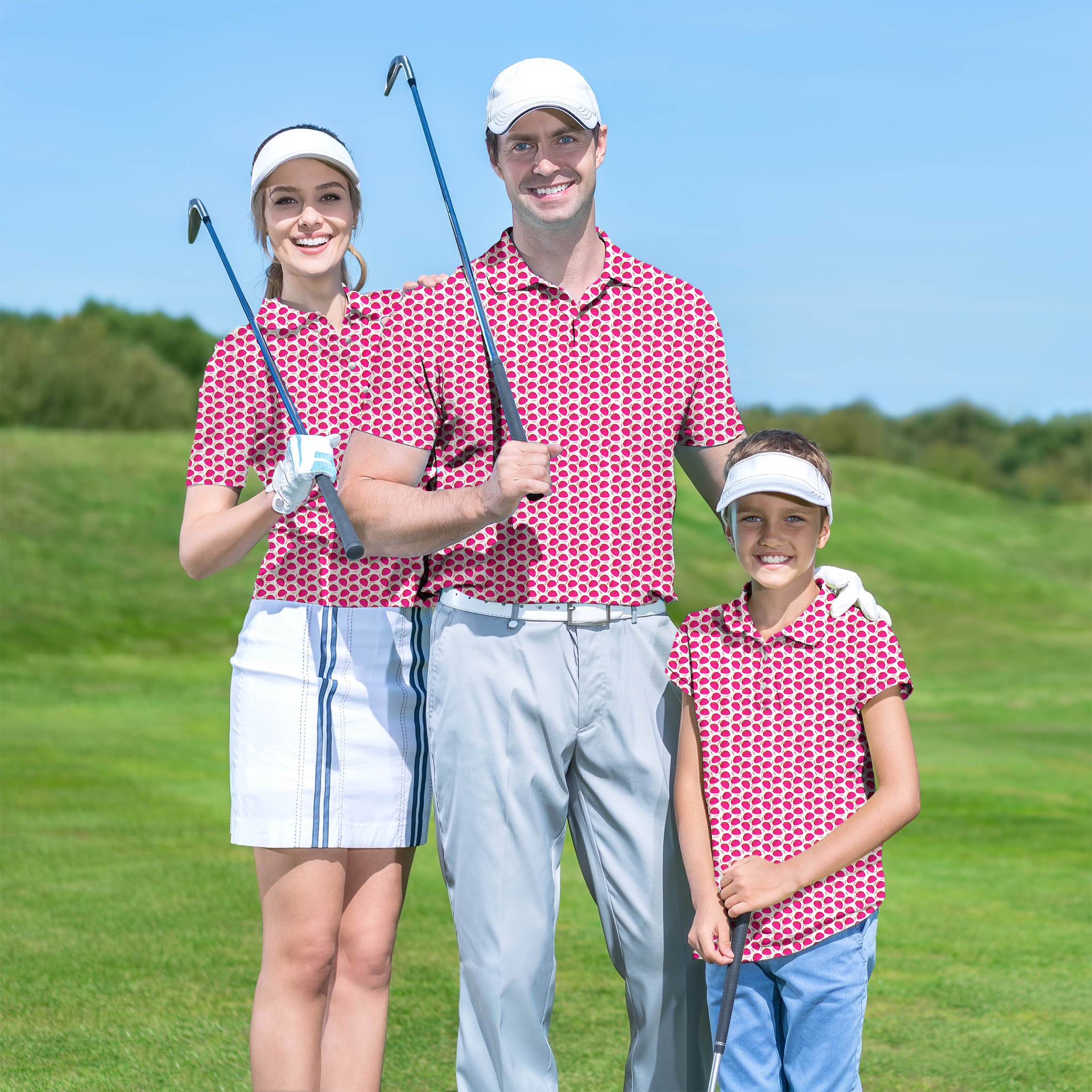 Golf Polo Couple Family set TACO TUESDAY