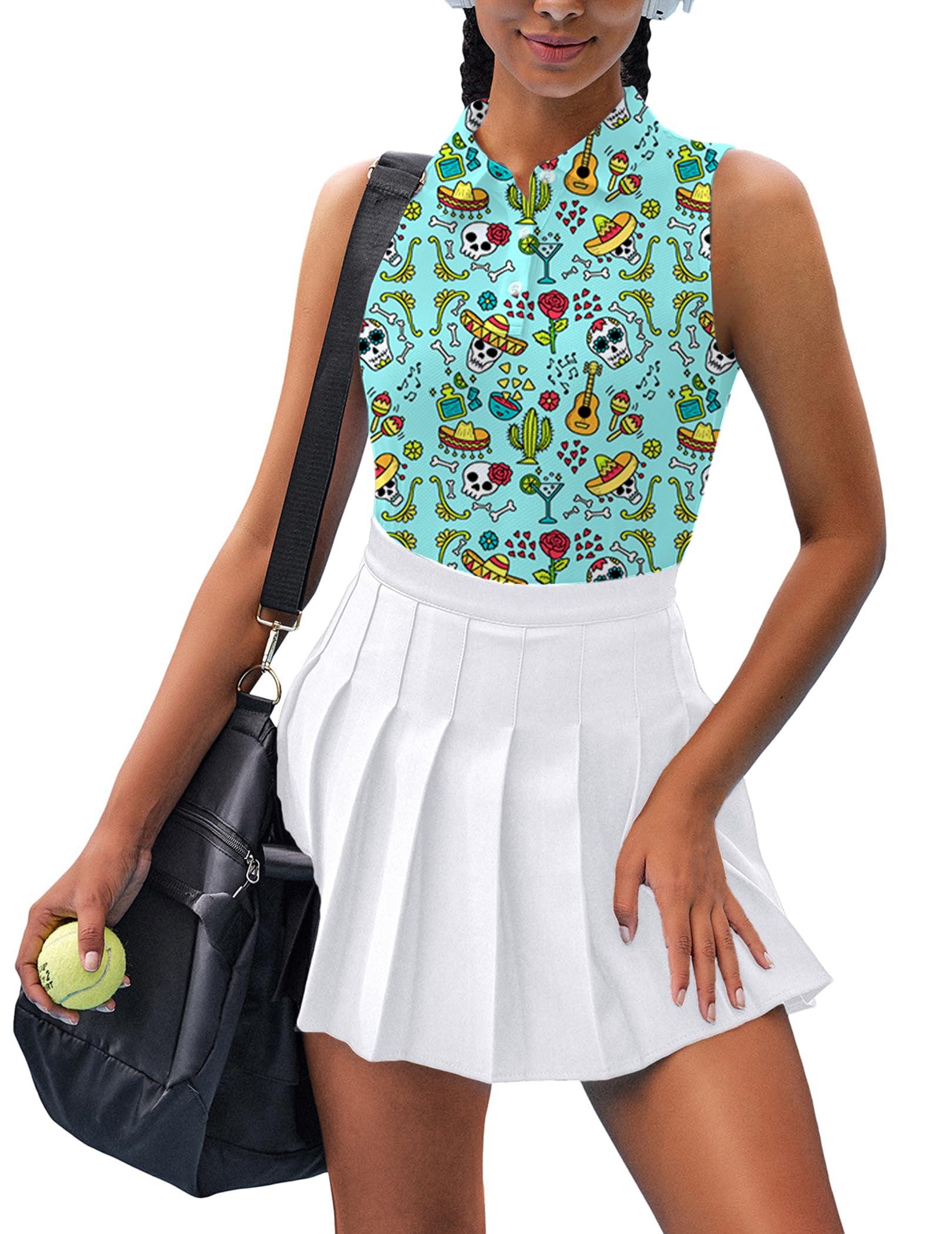 Fiesta Time -Women's golf Sleeveless shirt