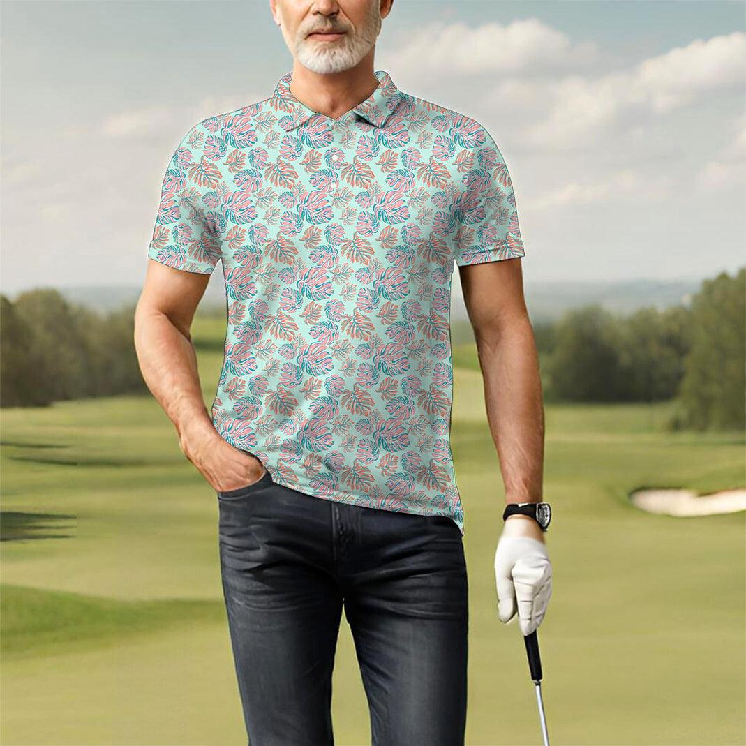 Men's Magic Leaves golf polo