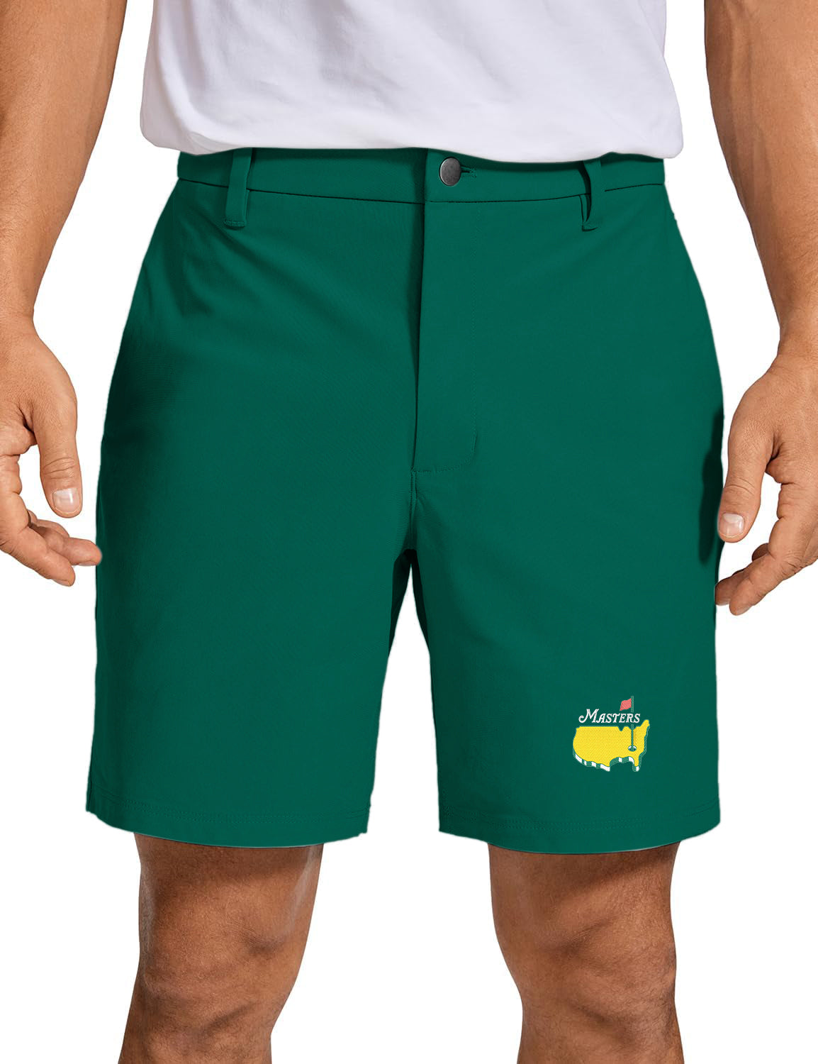 Men's  Masters state National Map Golf Party All Bodies Golf Shorts pure