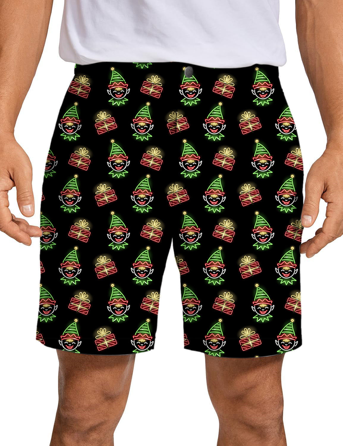 Men's Christmas Joker Golf Shorts