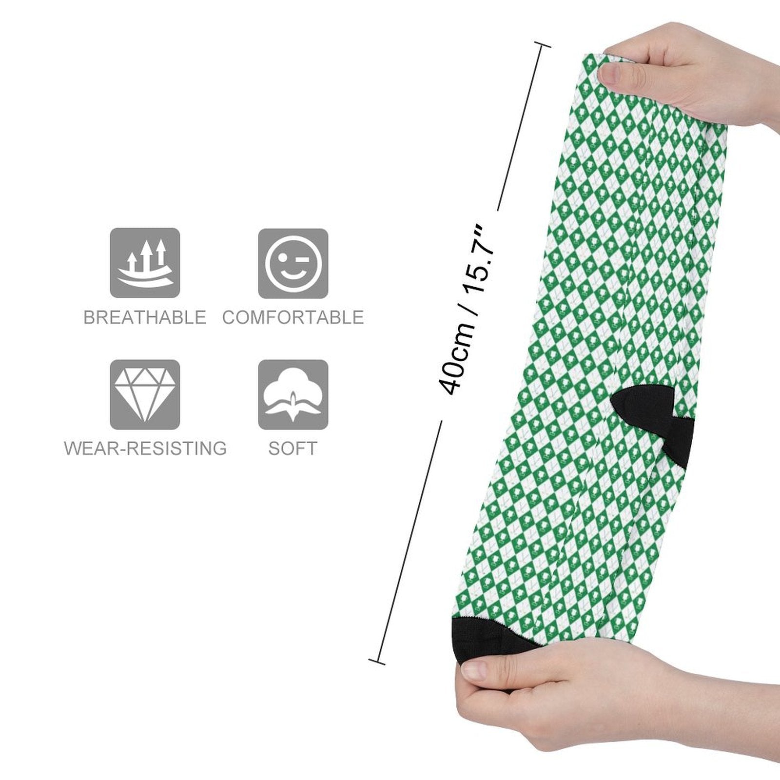 golf cup Prined socks Gifts for Men Women