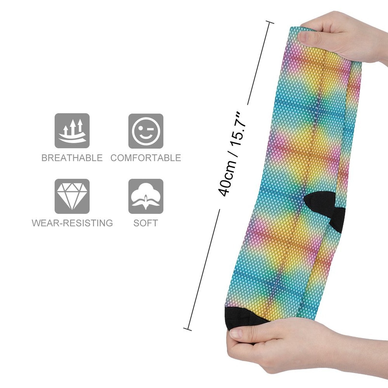 Poker and Casino Prined socks Gifts for Men Women