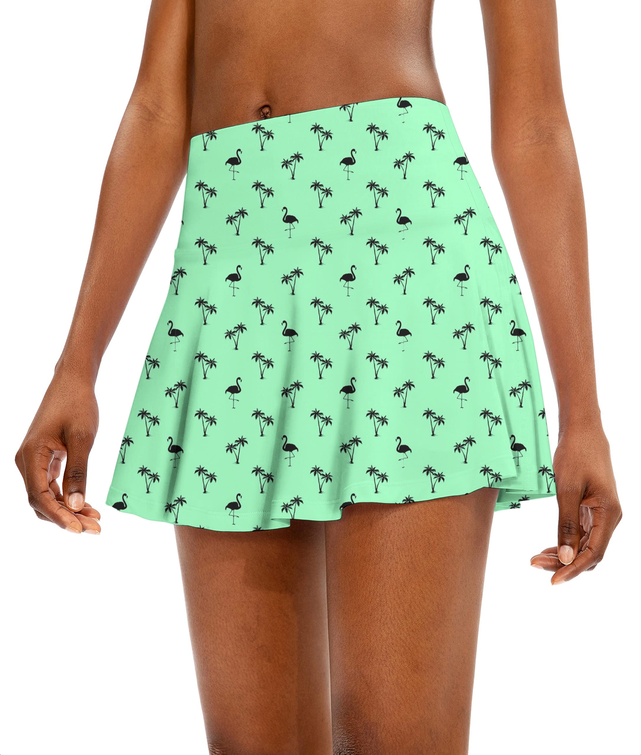 Mint Mingo Women's Athletic Golf Skorts Flared Skirts