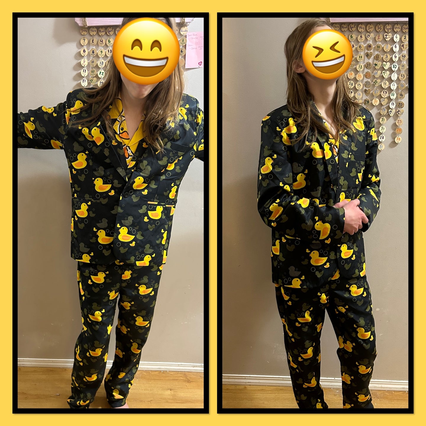 Yellow duck Men's Party Costumes-Theme Party 2 or 3pcs Suit set-Blazer Pants & Vest
