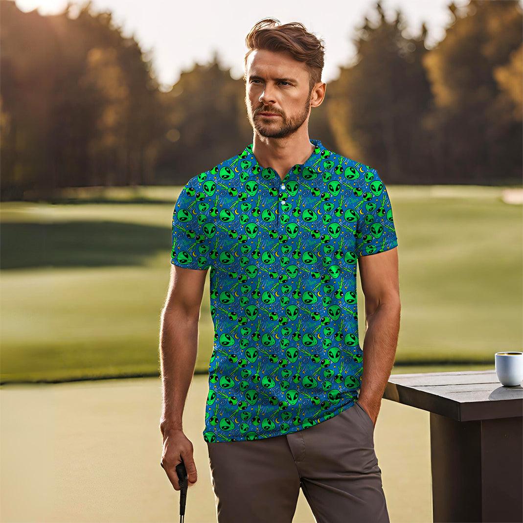 Men's golf polo Cosmic Drive