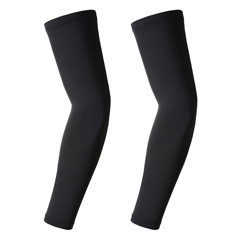 Unisex Ice Silk Sun Protection Arm Sleeves UPF50+ UV Block Thin Breathable Cooling Golf Sports Arm Covers UV Outdoor Protection Series