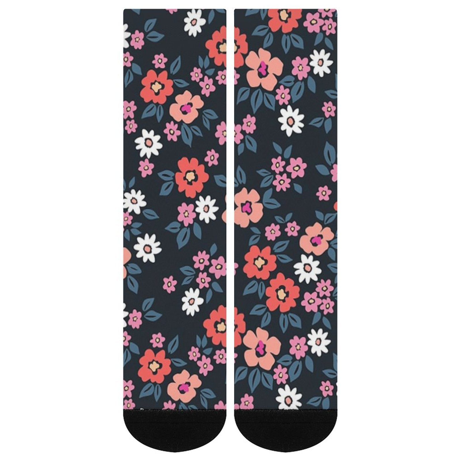 Vintage Floral Prined socks Gifts for Men Women