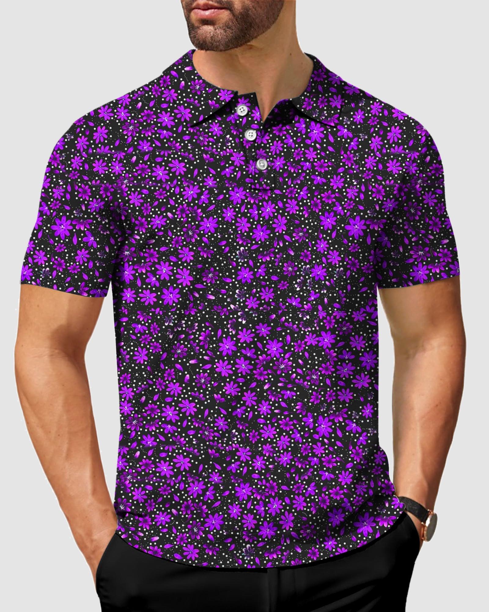 Men's Infinite Daisy golf polo