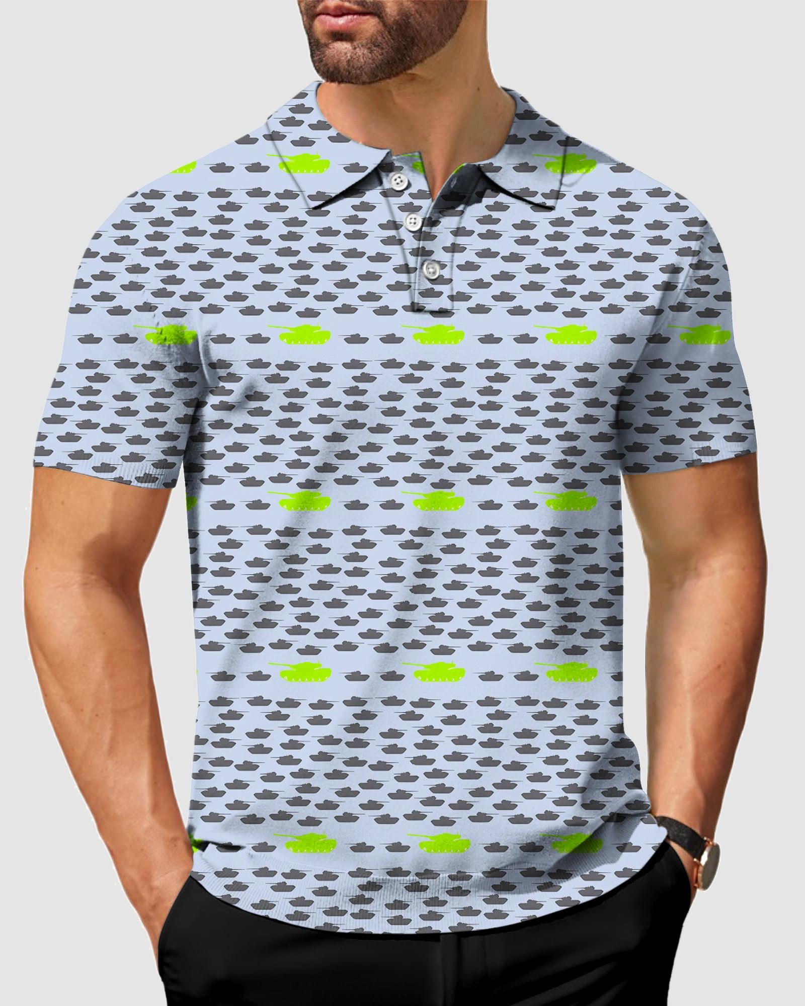 Tank Group Men's golf polo