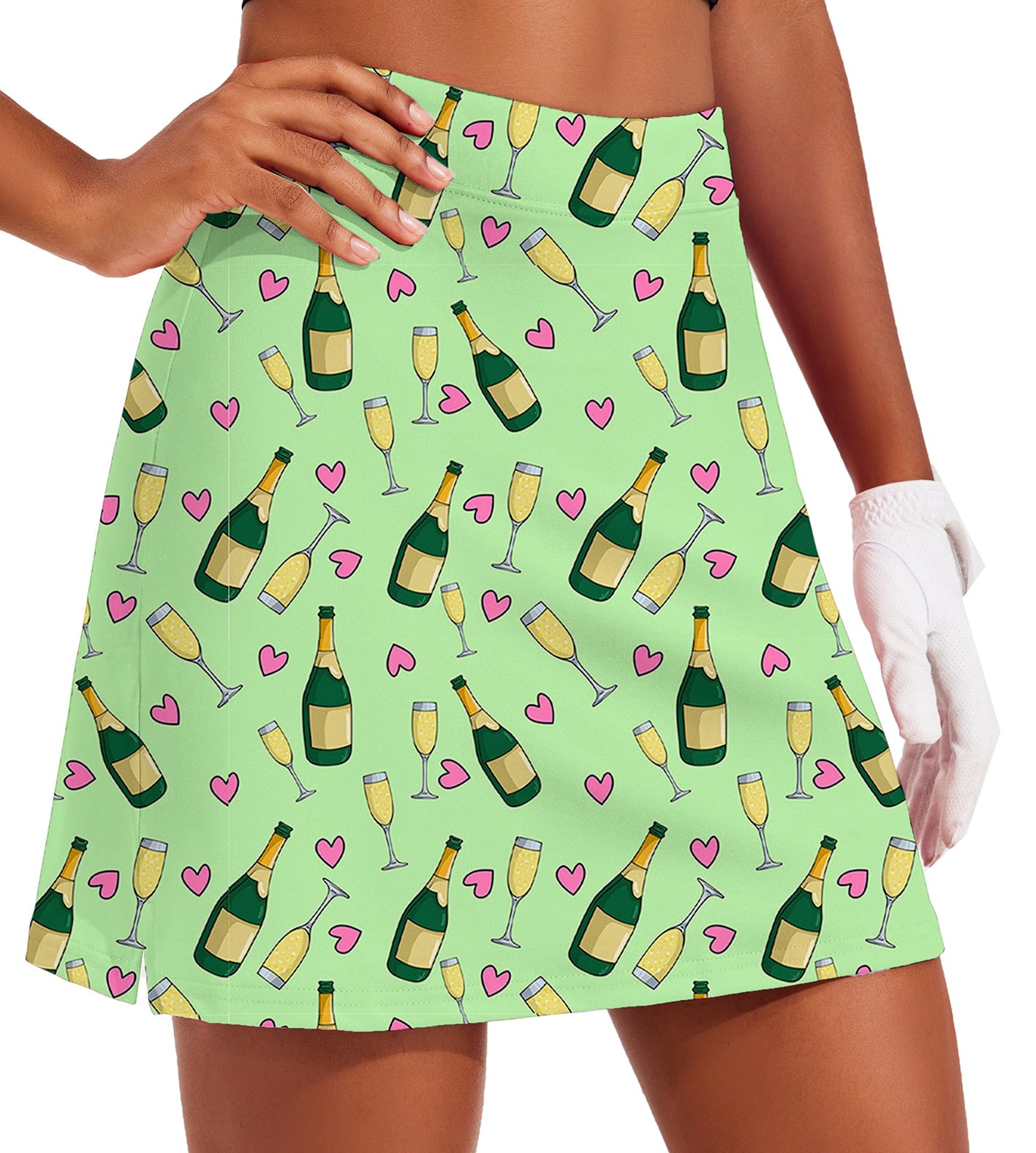 Women's Friday Feeling Golf Skirts Inner Shorts Pocket