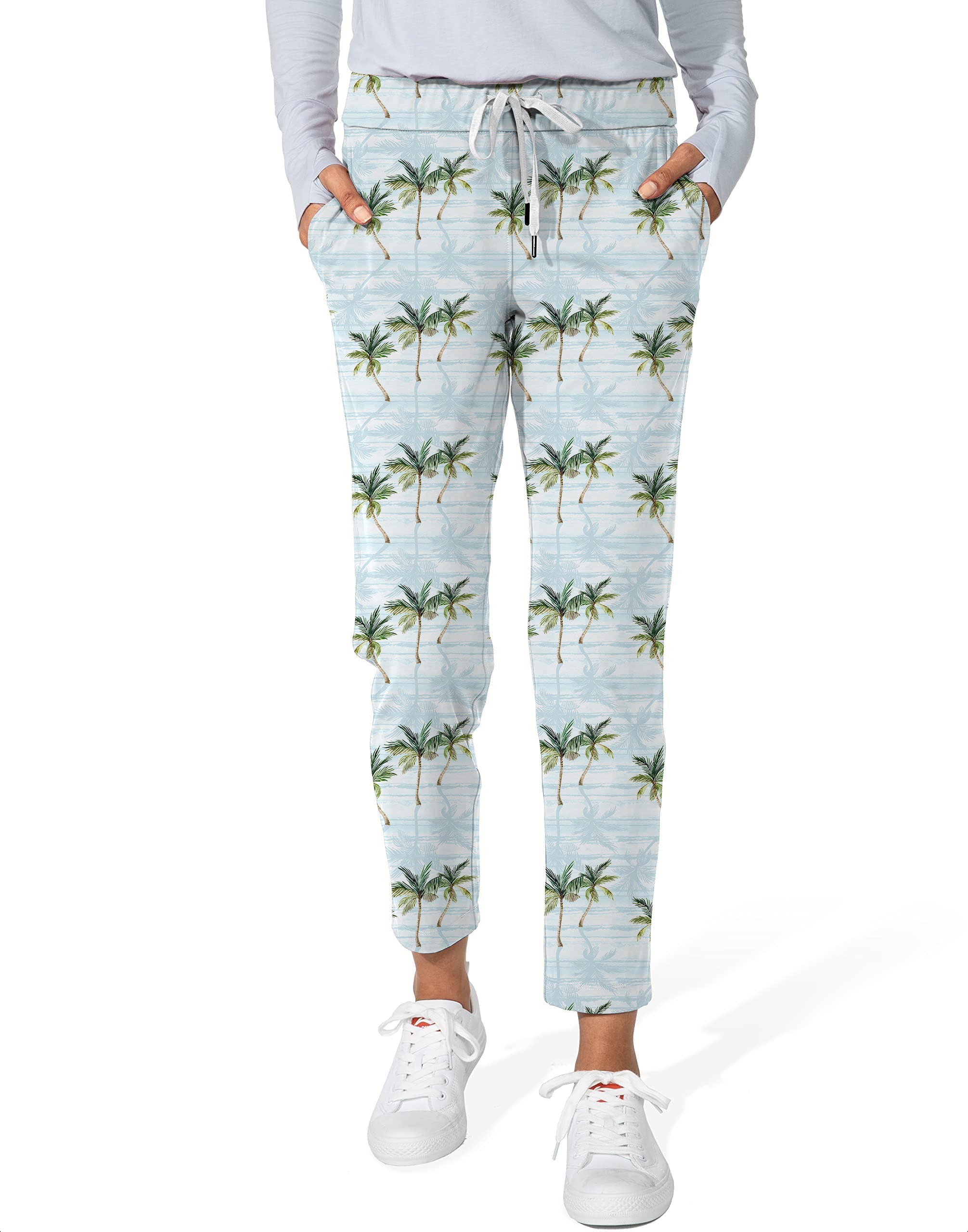 Makani Olu Olu Women's 7/8 Stretch Ankle Golf Pants