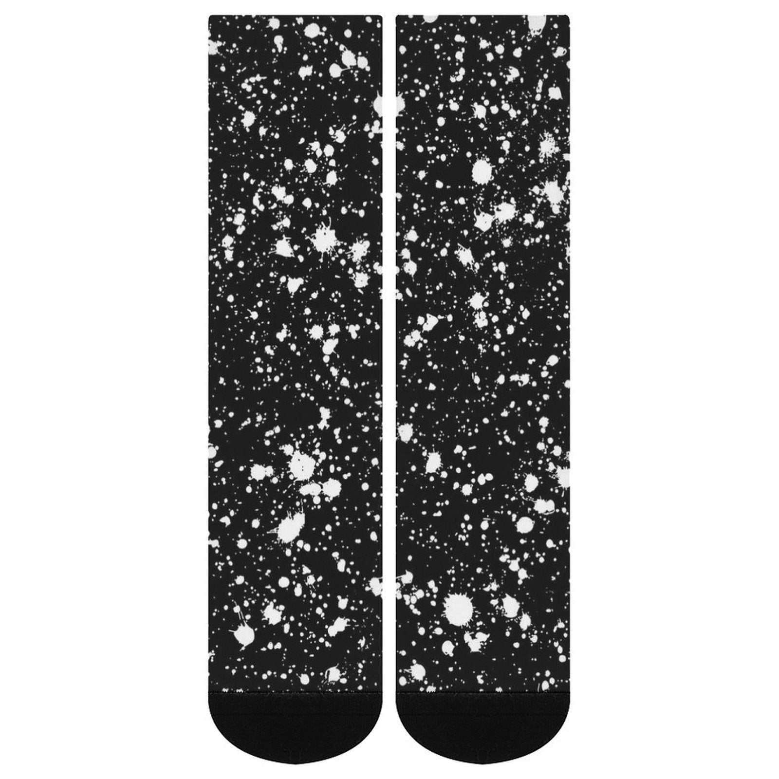 ZEBRA SPLATTER Prined socks Gifts for Men Women