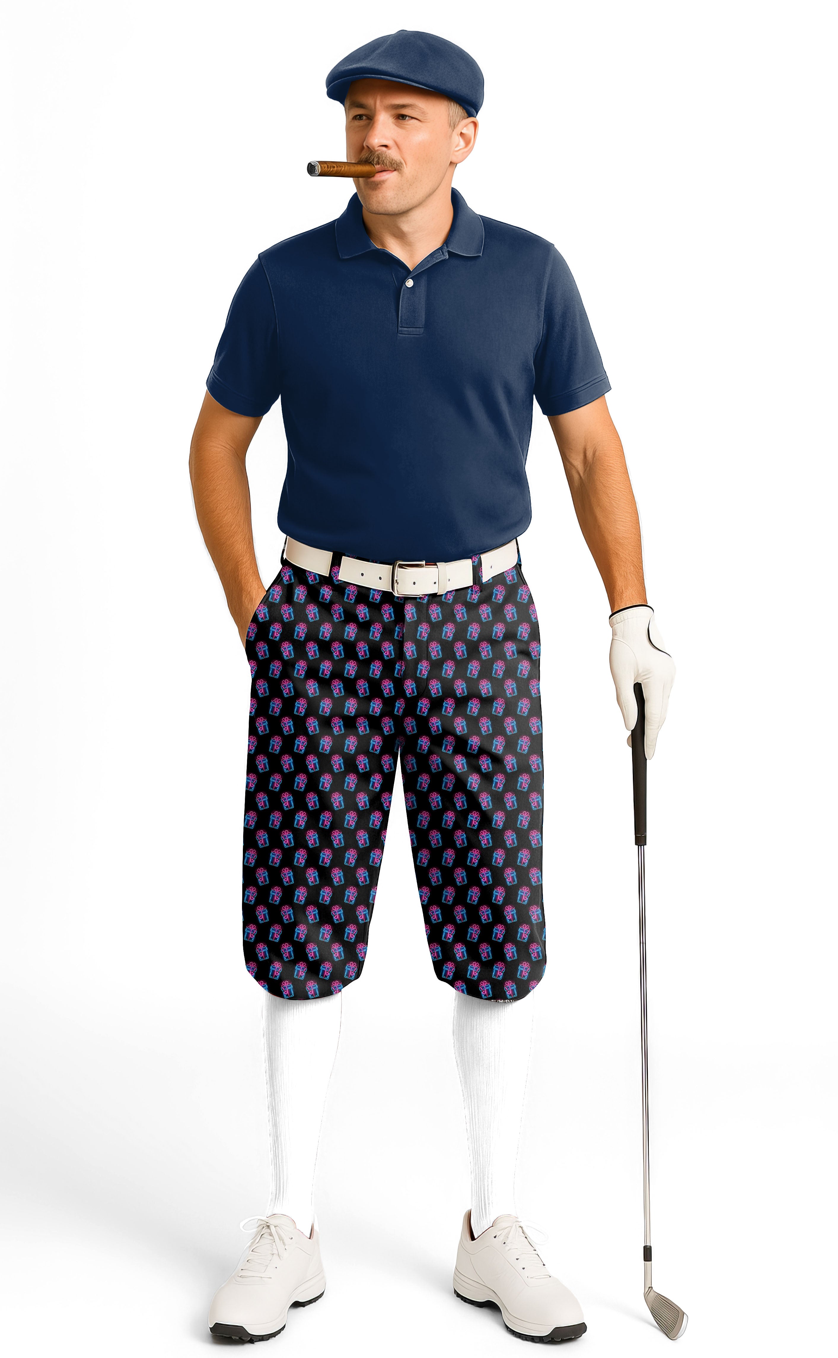 Christmas gift Men's Golf Knickers Pants